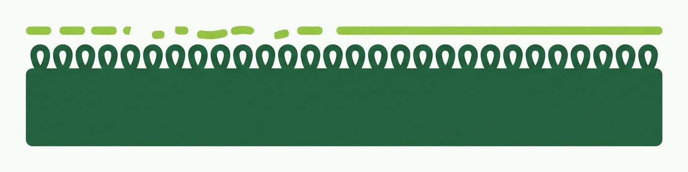Corte do tecido em desenho, com a trama em laçadas no topo e o enchimento embaixo, com o enchimento limpo. O fio lima da superfície está partido em tracinhos na metade esquerda e volta a ser contínuo na direita Corte do tecido em desenho, com a trama em laçadas no topo e o enchimento embaixo, com o enchimento limpo. O fio lima da superfície está partido em tracinhos na metade esquerda e volta a ser contínuo na direita